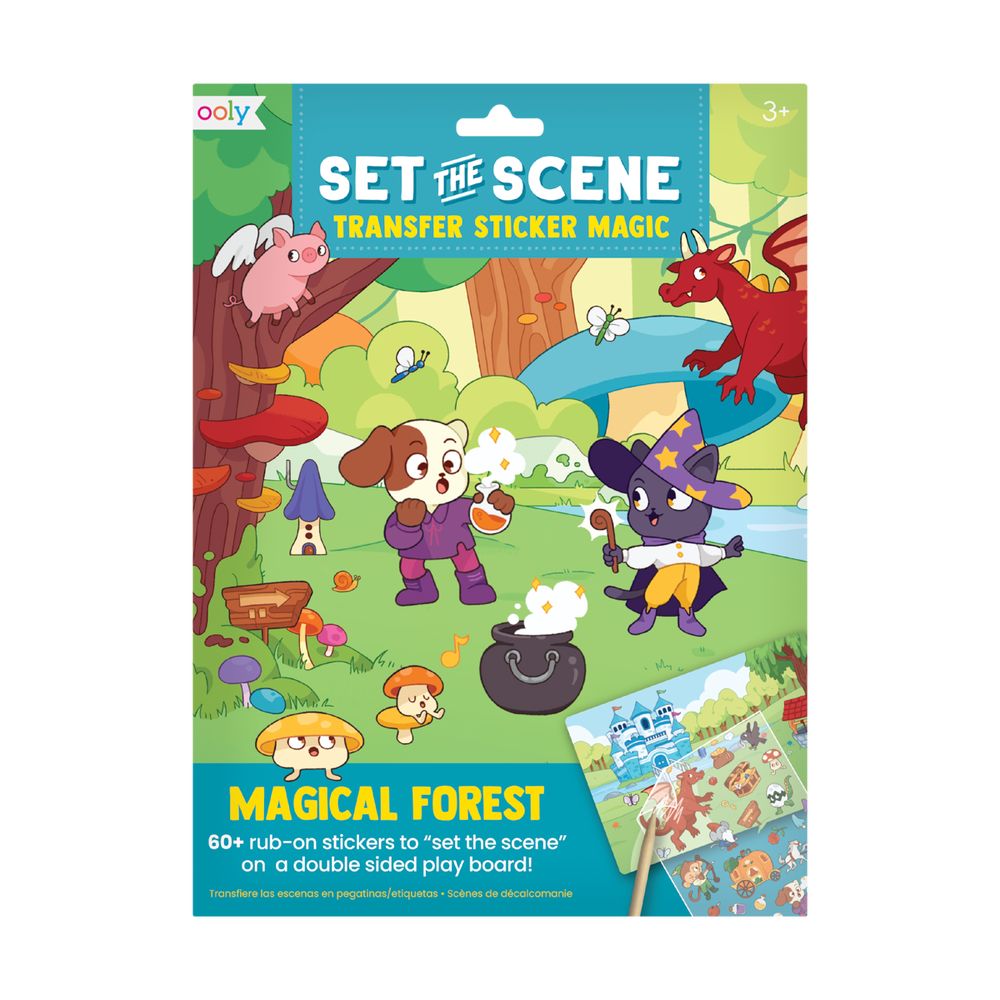 Set The Scene Transfer Stickers Magic - Magical Forest