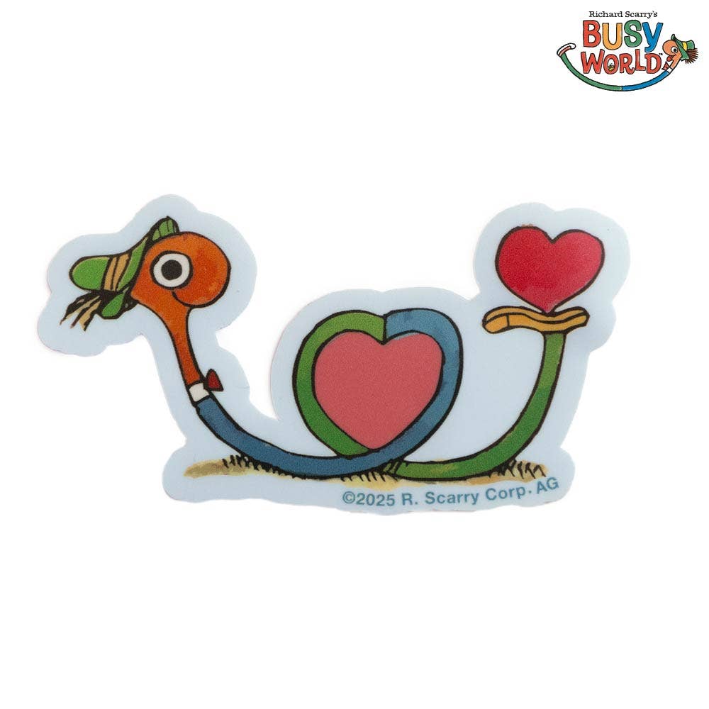 Richard Scarry Enamel Pin Badge