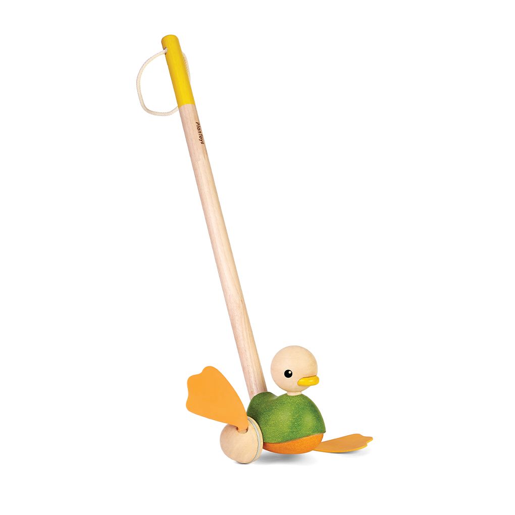 Duck push along toy clearance
