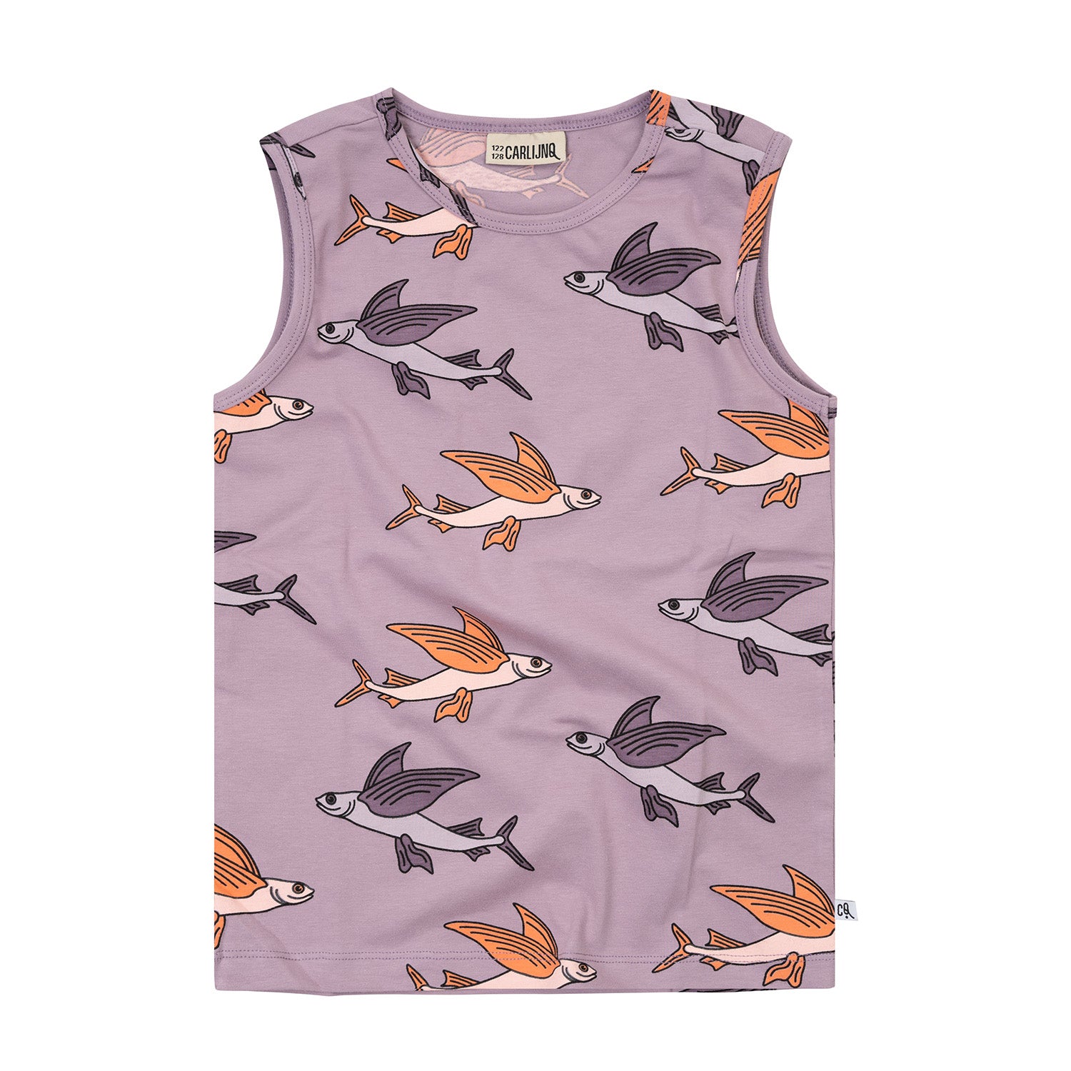 CarlijnQ | SS22 | Flying Fish Tanktop | Organic Cotton Tanktop for Kids