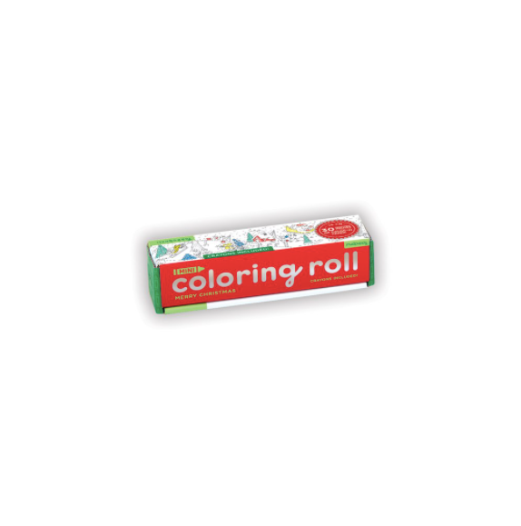 Merry Christmas Mini Coloring Roll [Book]