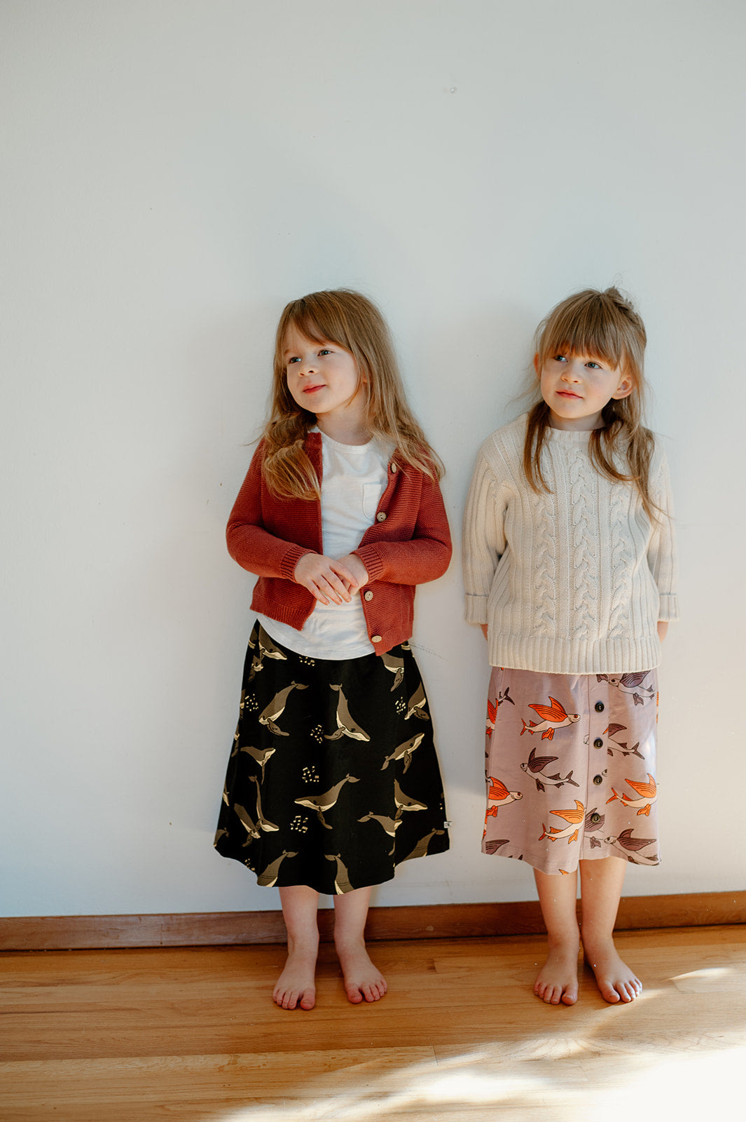 Whale Skirt (3-4, 4-6, and 6-8 left)