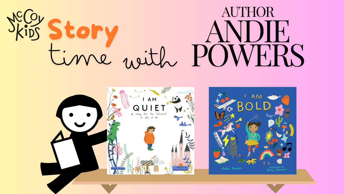 Join us for storytime with author Andie Powers - Saturday, June 8 at McCoy Kids