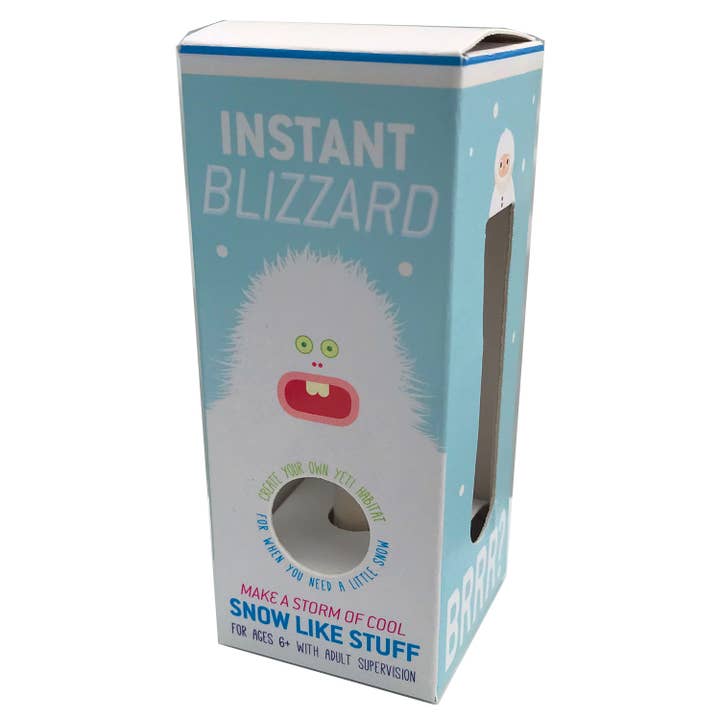 Instant Blizzard: Instant Snow Kit Holiday Activity