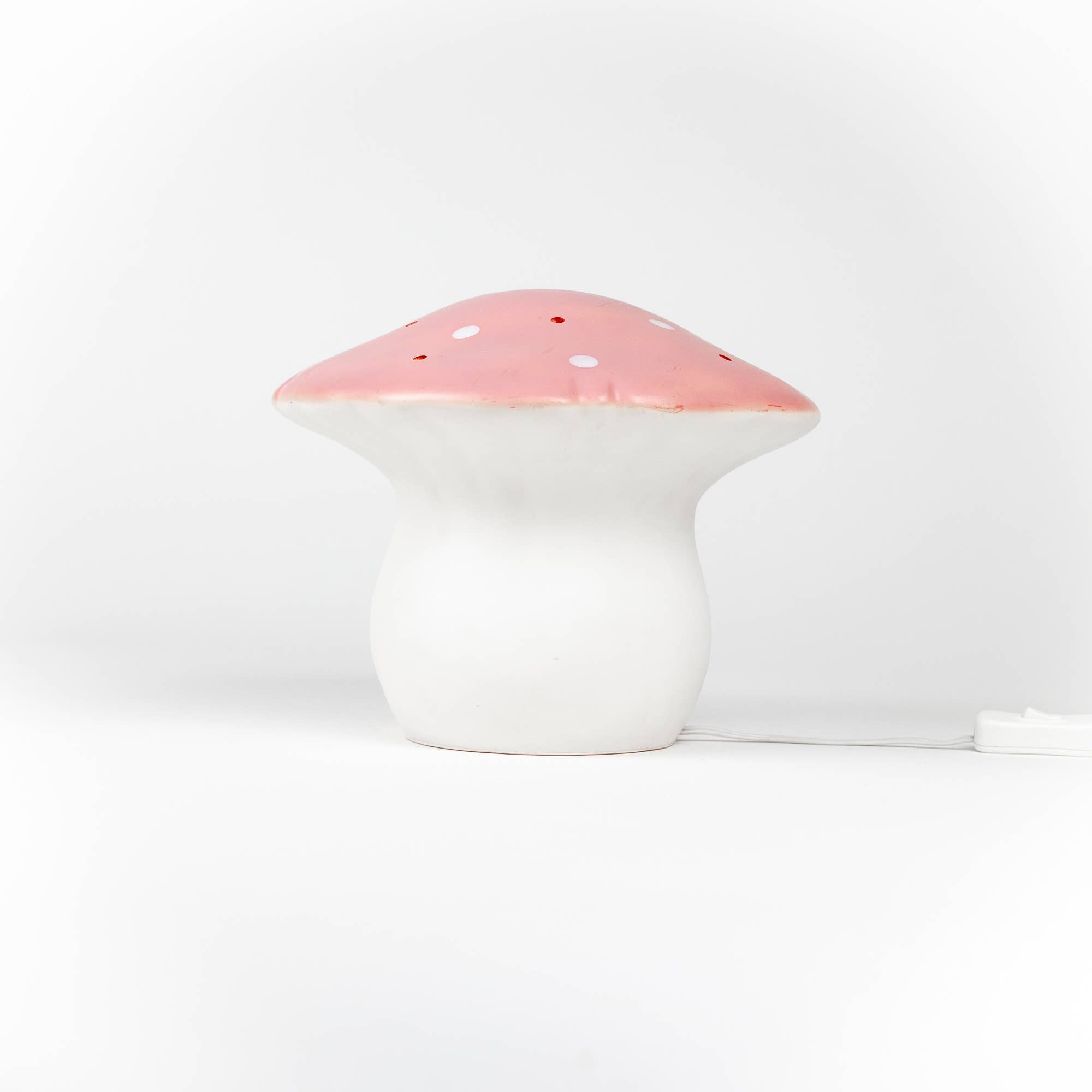 Medium Mushroom Vintage Pink w/ Plug