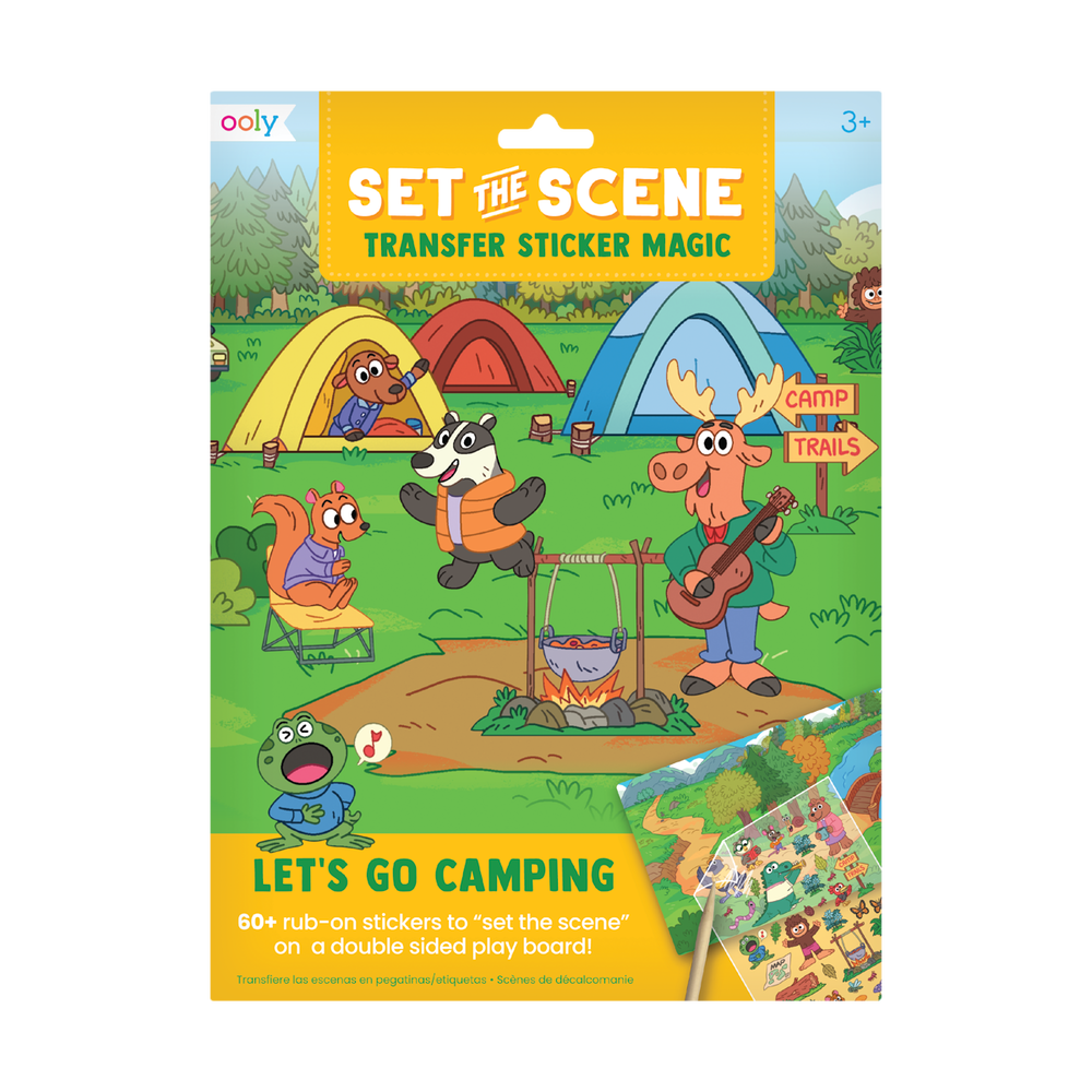 Set The Scene Transfer Stickers Magic - Let's Go Camping