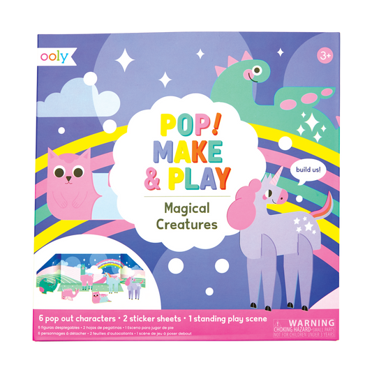Pop! Make and Play Activity Scene - Magical Creatures