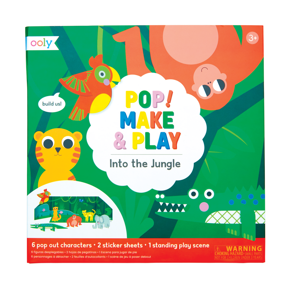 Pop! Make and Play Activity Scene - Into the Jungle