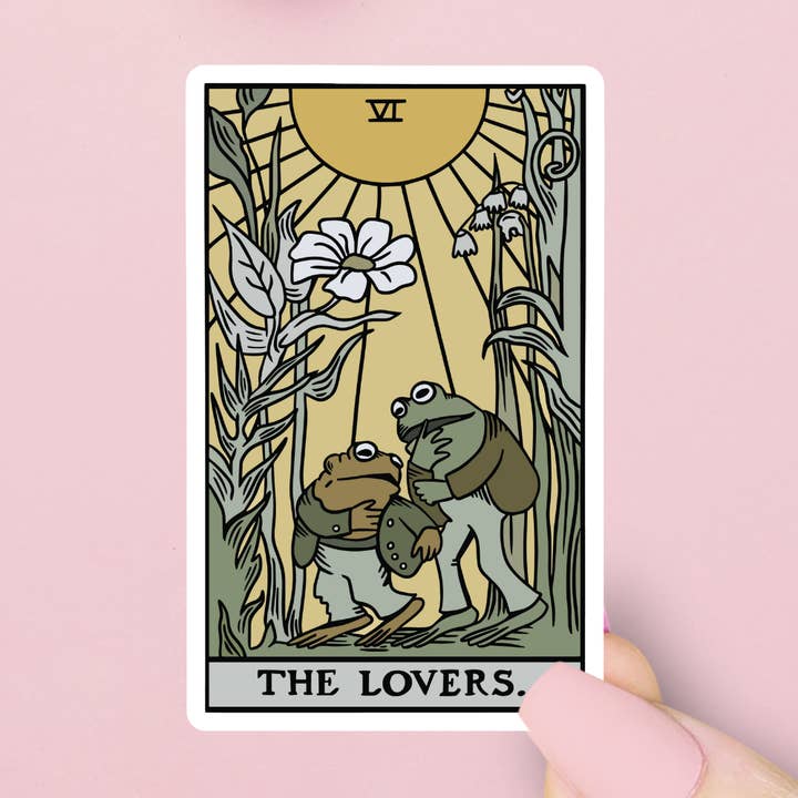Frog and Toad Lovers Sticker