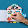 Montessori Stickers Book- Shapes