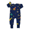 Space- Blue Baby Pajamas