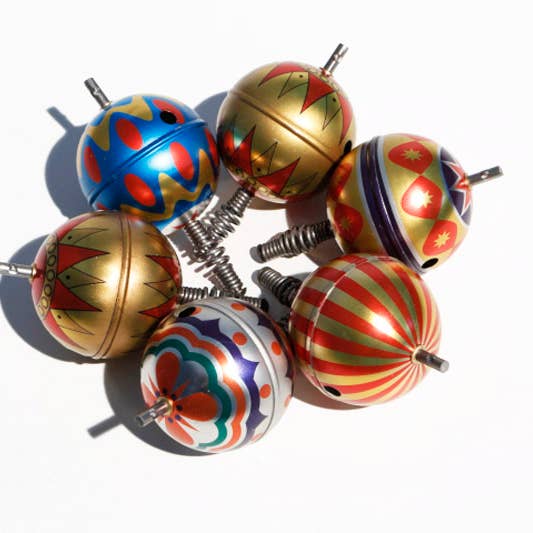 Balou the Jumping and Singing Spinner - Tin Toy