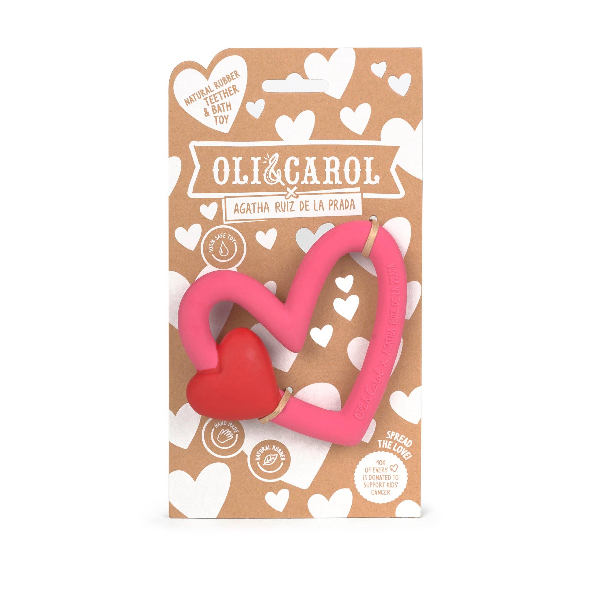 OLI & CAROL X ARP Heart Teether