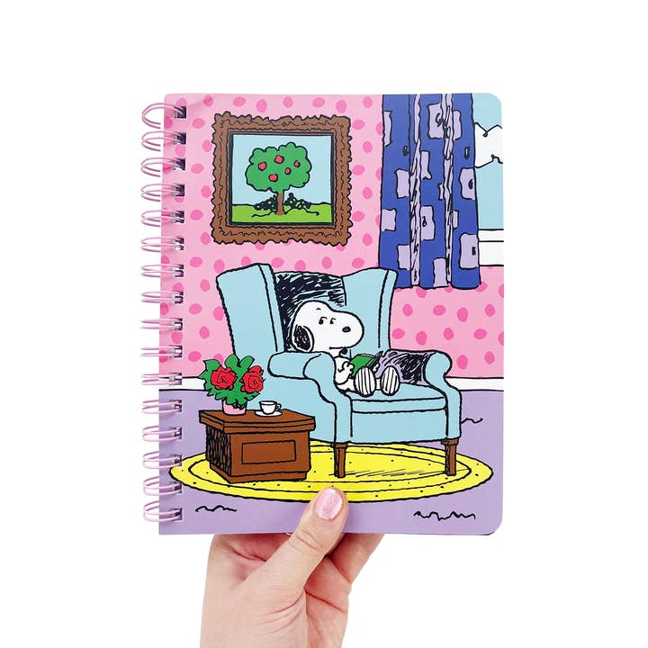 Snoopy Take It Easy Spiral Notebook