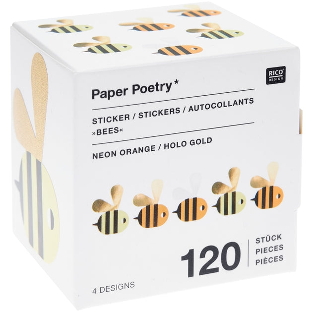 Rico Design Sticker Roll, Bees Roll