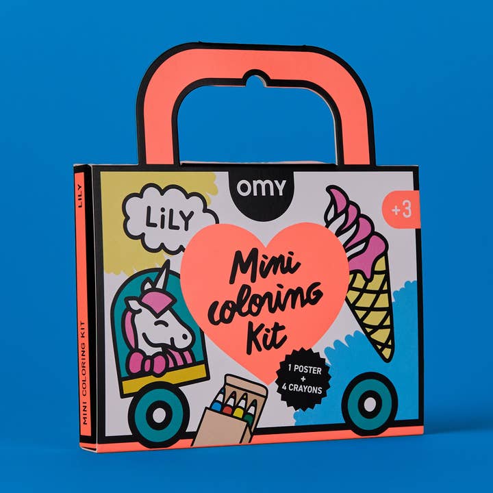 Mini Pocket Coloring Unicorn