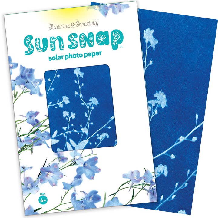 Sun Snap Photo Paper: Cyanotype Sun Print Kit