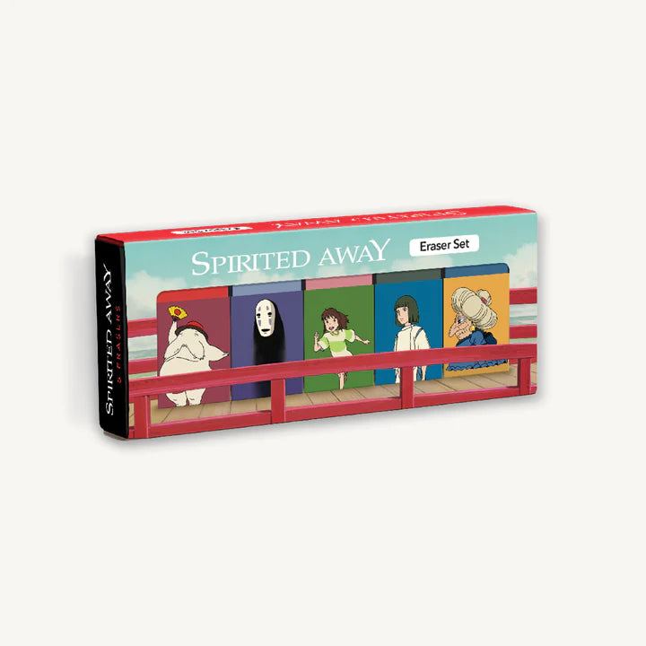 Studio Ghibli Spirited Away Eraser Set