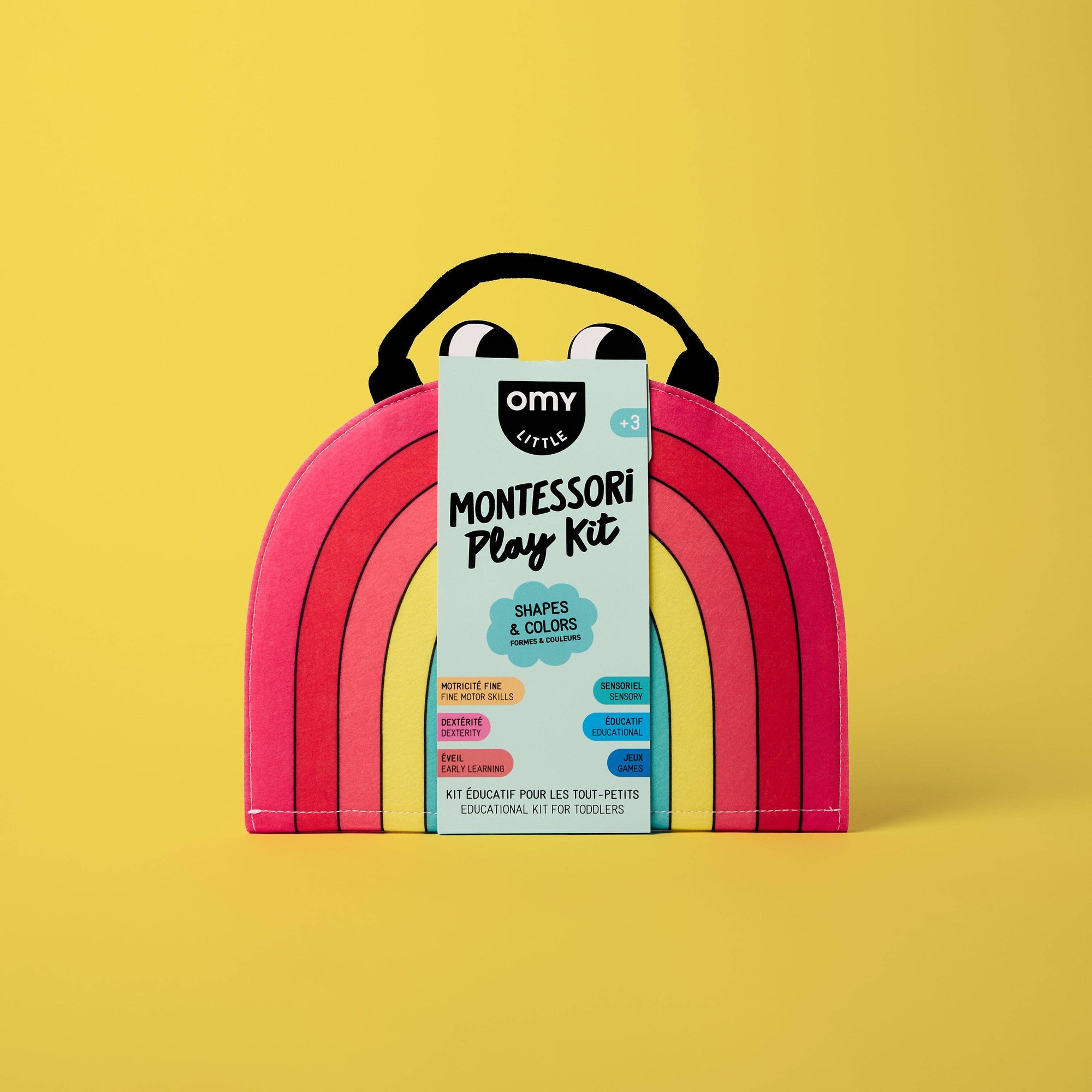 Colors and Shapes Montessori Play Kit