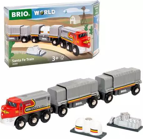 BRIO World Santa Fe Train - Trains of the World