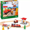 BRIO World - Firefighter Train Set