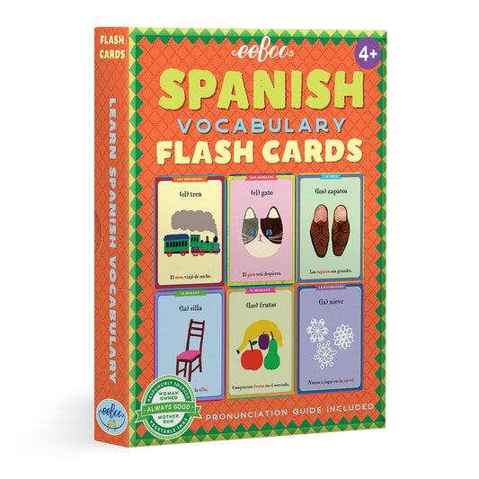 Spanish Vocabulary Flash Cards