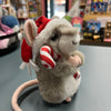 Merrie Mouse with Red Hat and Candy Cane