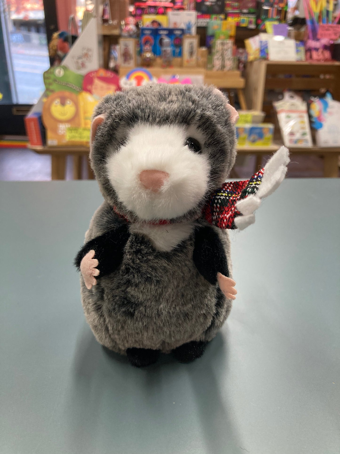 Winter Friend Possum With Scarf