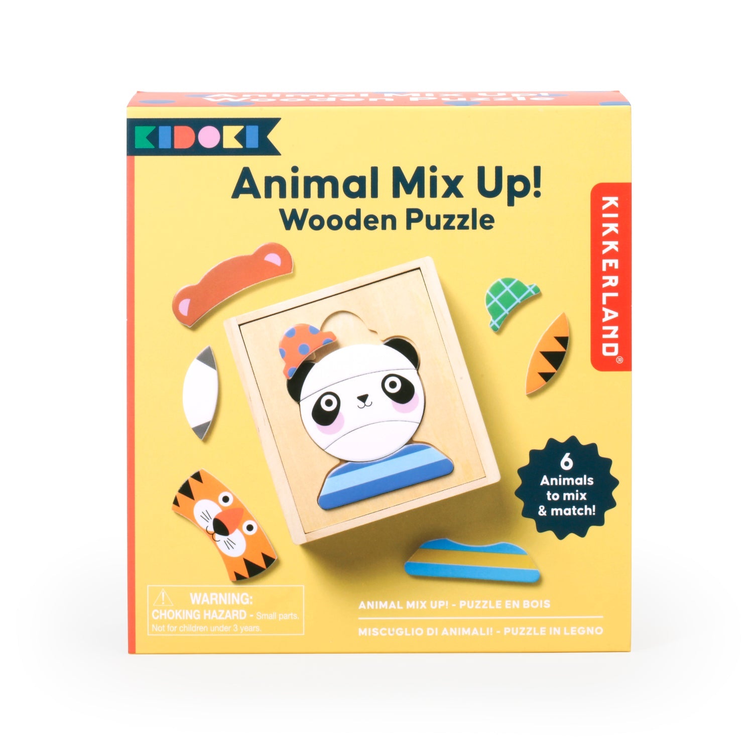 Animal Mix Up! Wooden Puzzle