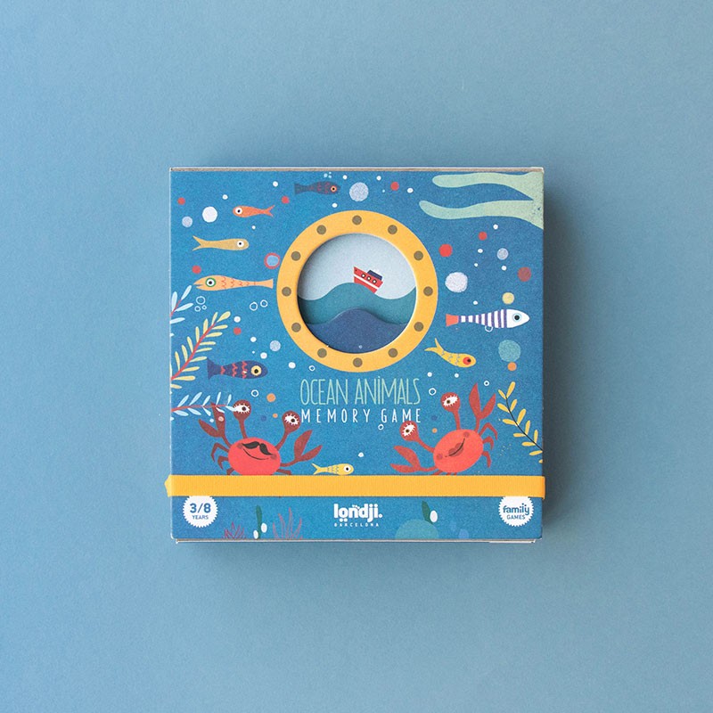 Ocean Animals Memory Game