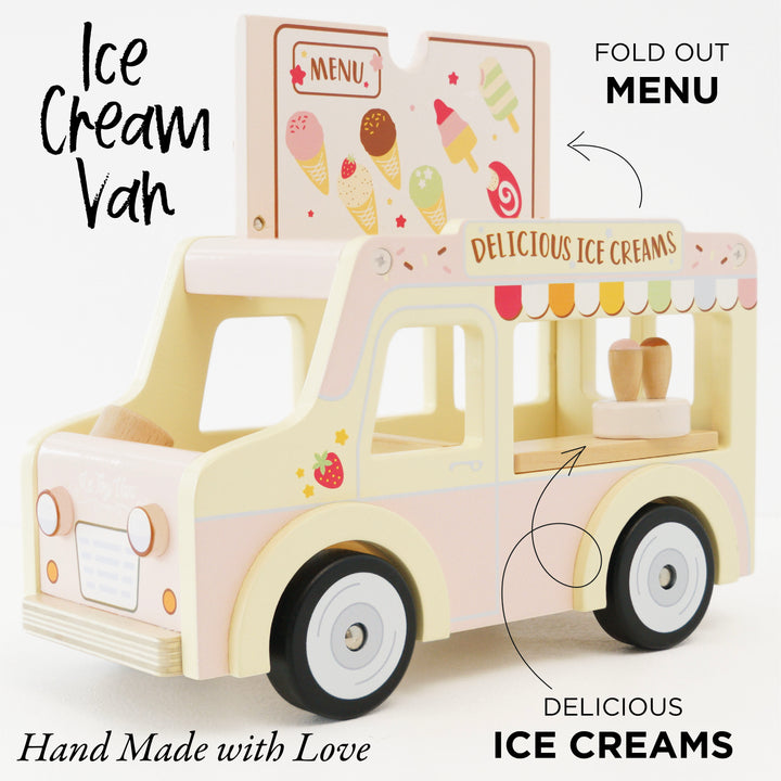 Wooden Ice Cream Van