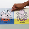 Color the Ocean Color Magic Bath Book