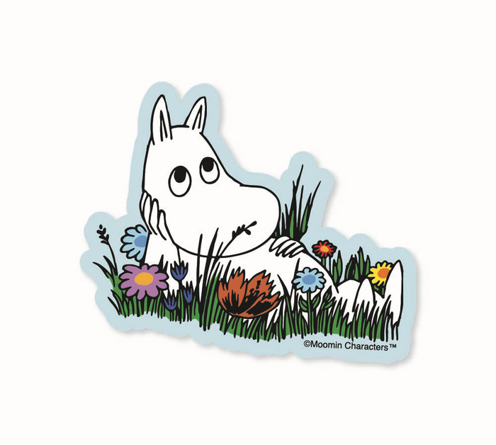 3P4 x Moomin - Moomintroll Floral Field Sticker