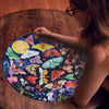 Moths 500 Piece Round Puzzle