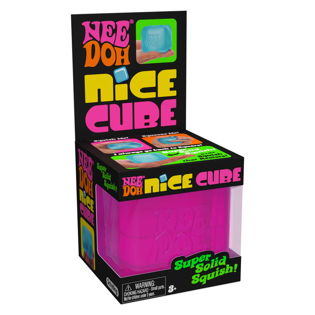 NeeDoh Nice Cube Sensory Toy for Kids and Adults Fidget Toy