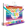Switch-Eroo Sparkle Glittery Color Changing Markers - Set of 12