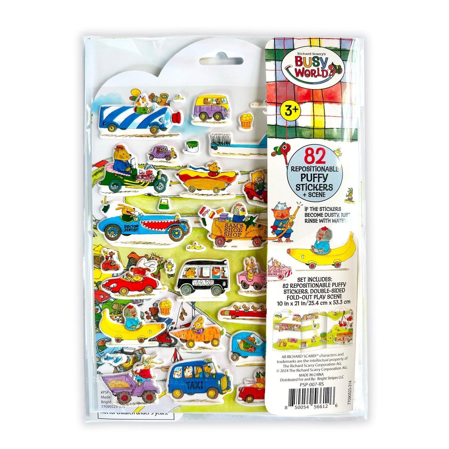 Richard Scarry's Busy World®: Puffy Sticker Play Set