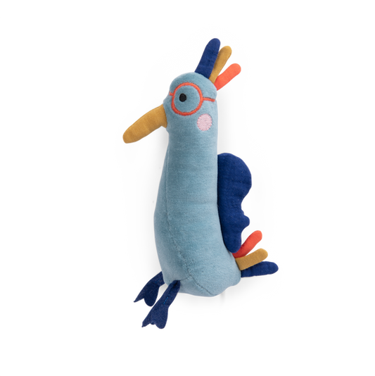 Blue Bird Soft Rattle "The Toupitis" collection