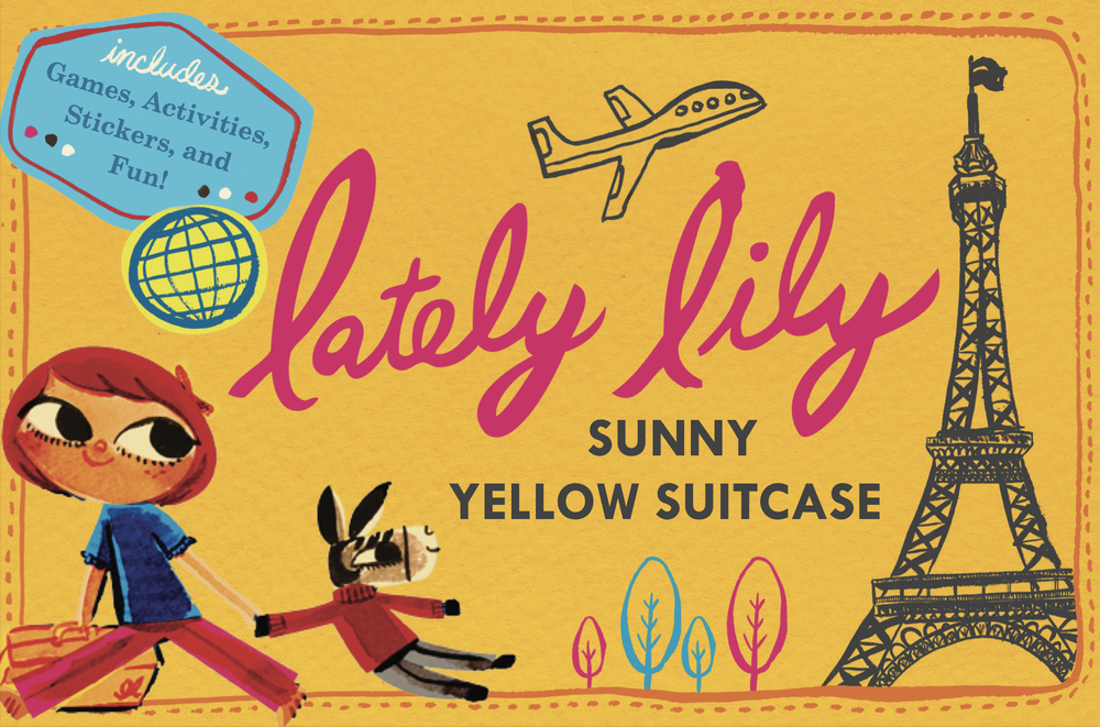 Lately Lily's Sunny Yellow Suitcase