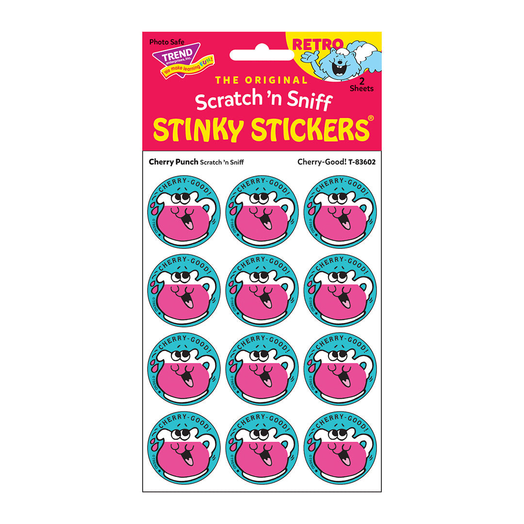 Cherry-Good!, Cherry Punch scent Retro Scratch 'n Sniff Stinky Stickers®