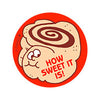 How Sweet It Is!, Cinnamon Roll scent Retro Scratch 'n Sniff Stinky Stickers