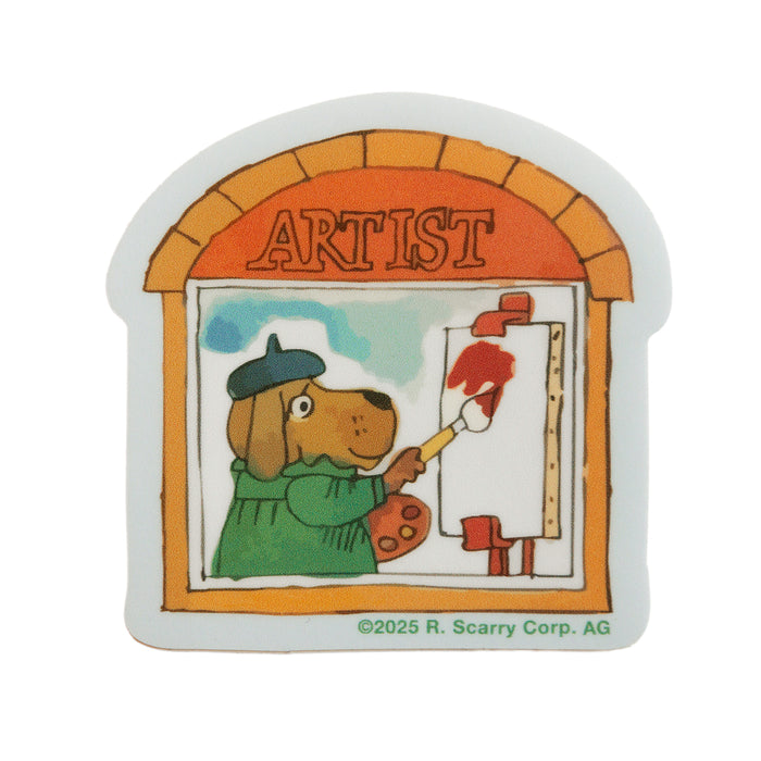 3P4 x Richard Scarry - Art Shop Sticker