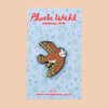 Otis the owl enamel pin