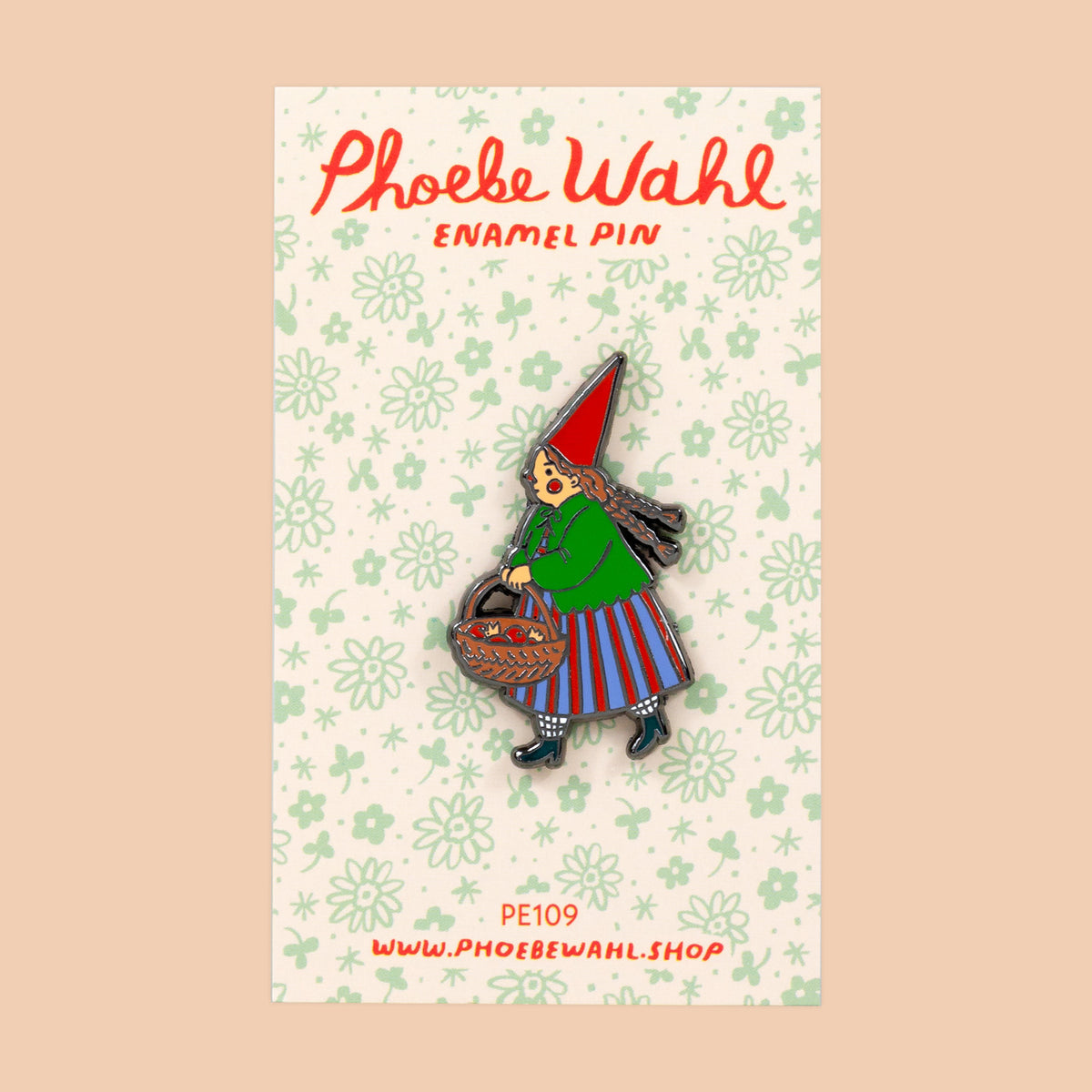 Little Witch Hazel enamel pin