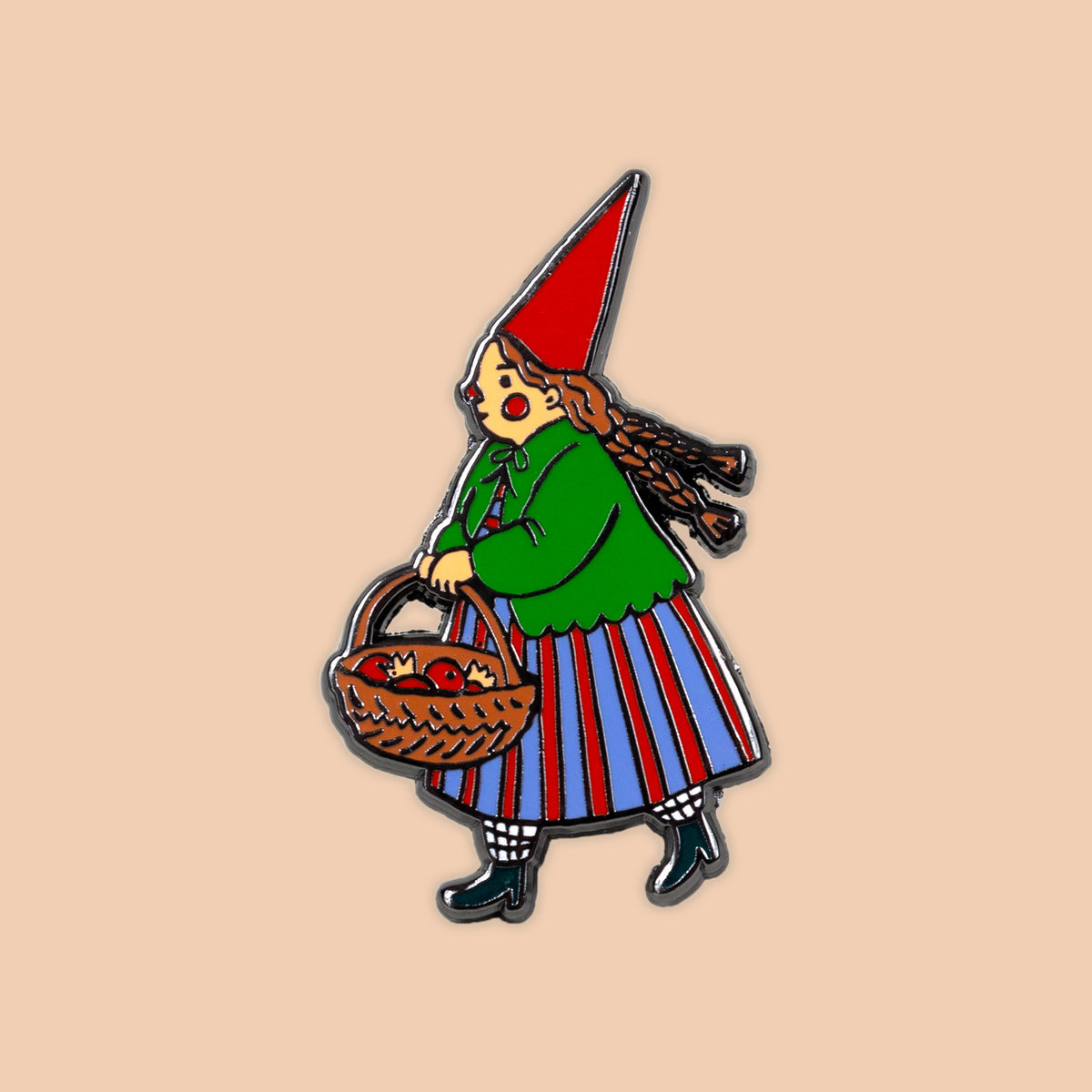 Little Witch Hazel enamel pin