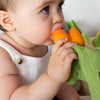 Cathy the Carrot Mini Doudou Teether