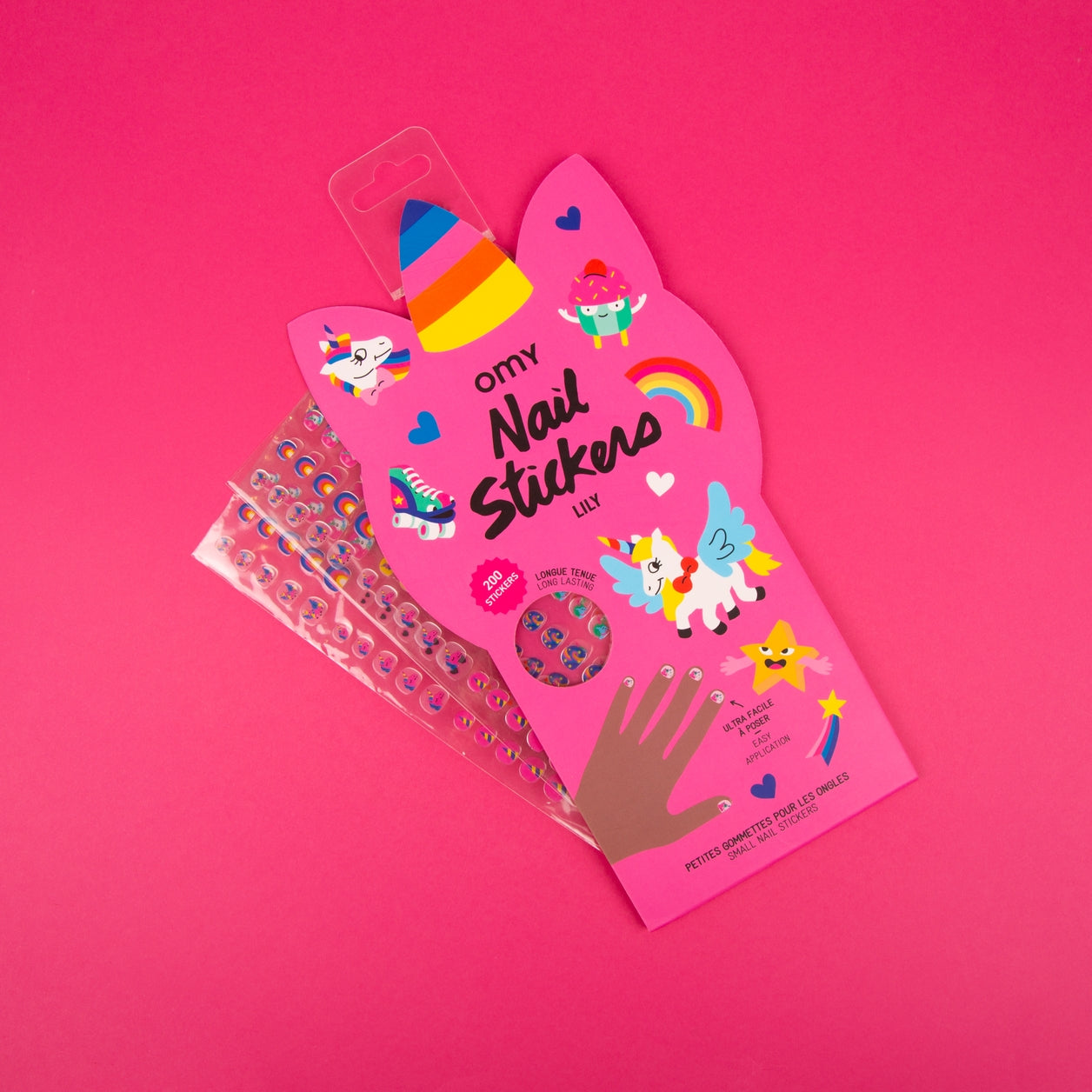 Unicorn Nail Stickers (200)