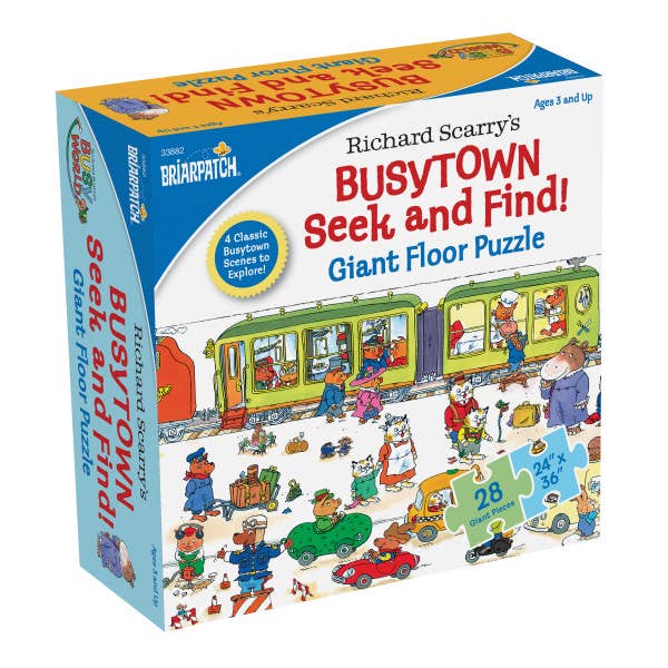 Richard Scarry Busytown Seek and Find Giant Floor Puzzle