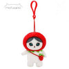 Mofusand Plush Keychain – Fruit Costume Series