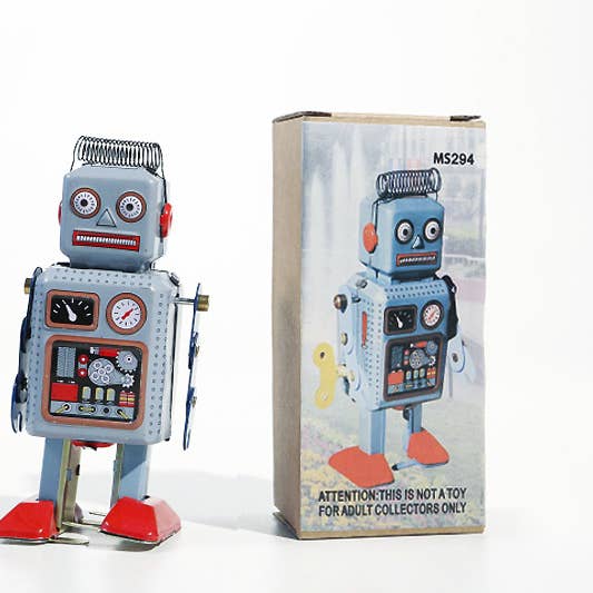 Touly Tool - Tin, Wind-Up Robot